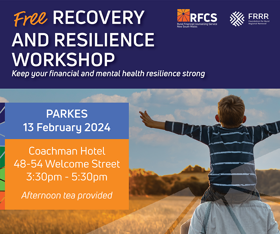 Recovery & Resilience Workshop Parkes
